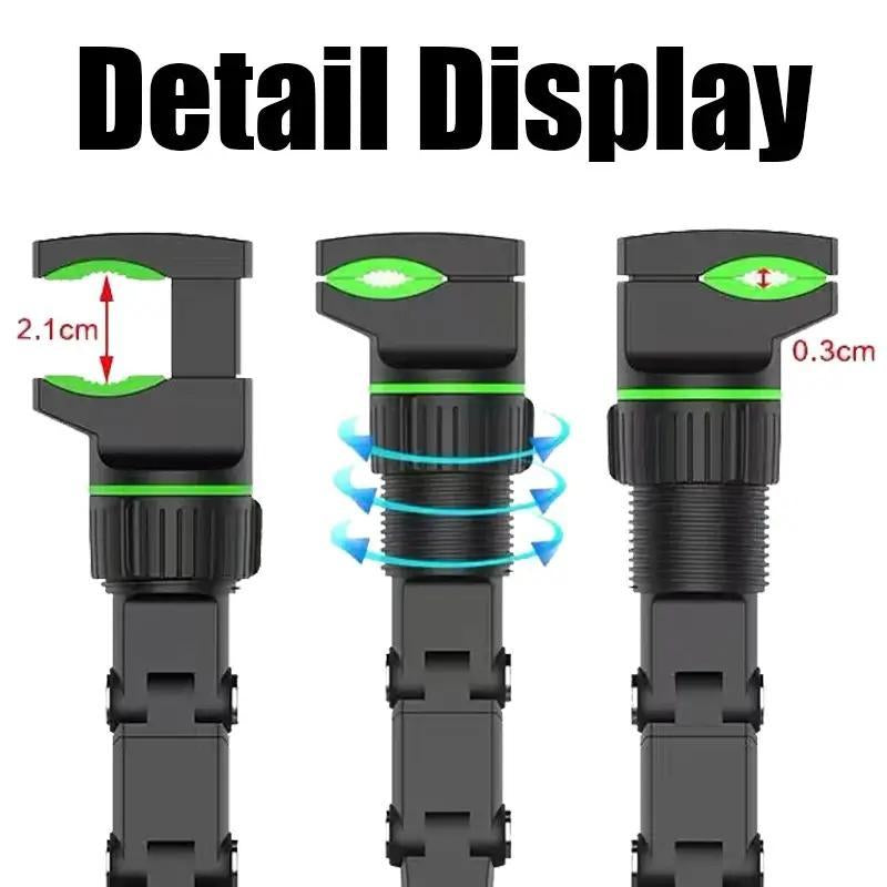 Multifunctional Adjustable Phone Holder, Rearview Mirror Phone Holder, Universal Rotating Car Phone Holder, Cell Phone Automobile Cradles