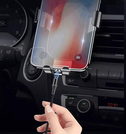 Magnetic 3 in 1 USB Fast Charging Cable Devices Smartphone Charger Computer Cellphone Electronic