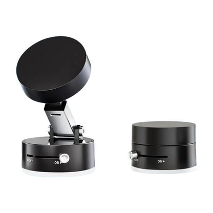 360° Adjustable Vacuum Magnetic Phone Holder, Suction Cup Phone Mount for Magsafe, Portable Cell Phone Magnetic Foldable Phone Stand Adjustable Magnetic Car Phone Mount Adjustable Magnetic Phone Stand Universal Car Phone Holder Mount