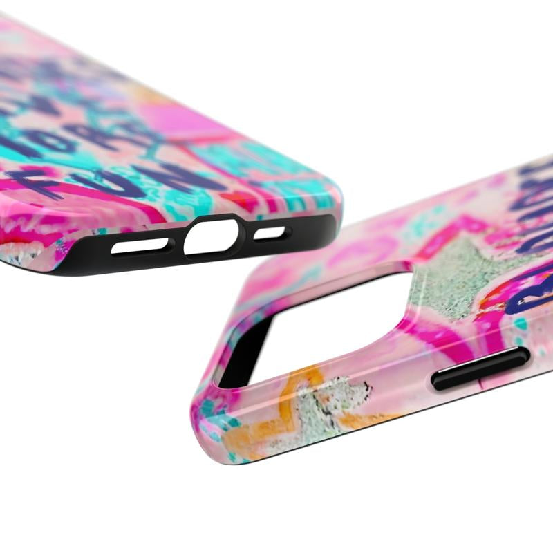 Mclaiwoodshop Blondes Have More Fun Phone Case Phone Cover Hard Cases Magnetic Phone Case Magnetic Phone Grip