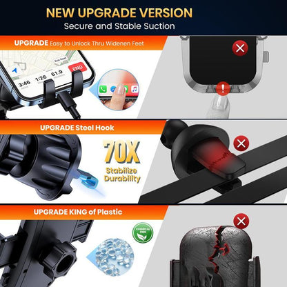 Car Air Vent Phone Holder, Stable Car Phone Holder Mount, Vehicle Phone Navigation Bracket, Car Interior Phone Stand